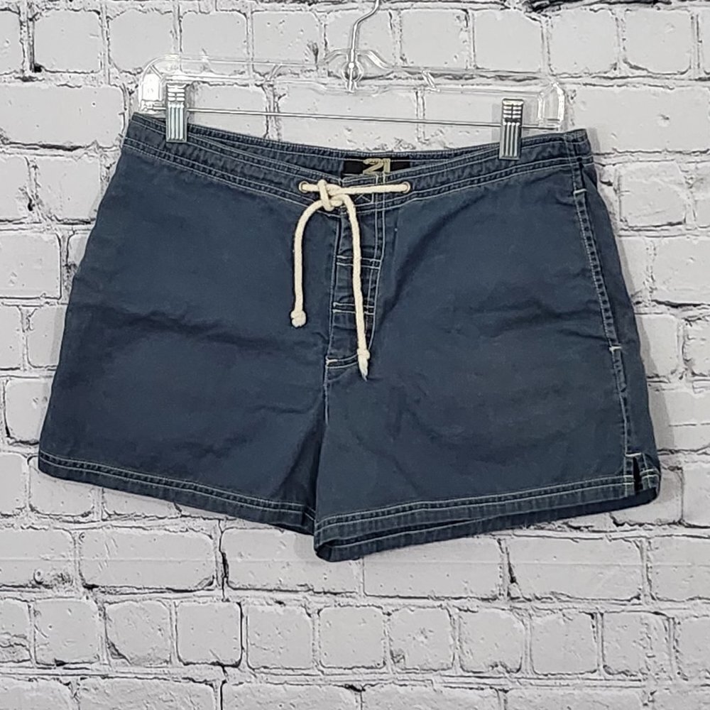 2/$20 Rue21 Gals Blue Shorts Size 6 - Picture 1 of 4
